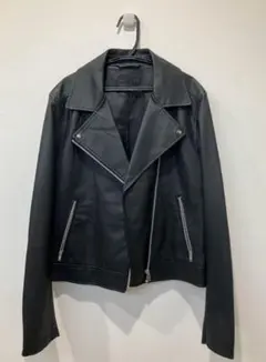 UNIQLO ライダースジャケット ブラック