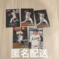 埼玉西武ライオンズ　カード5枚セット