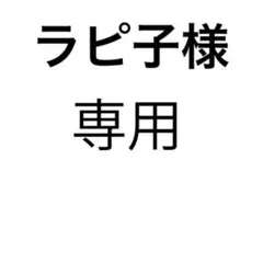 ラピ子様専用ページ