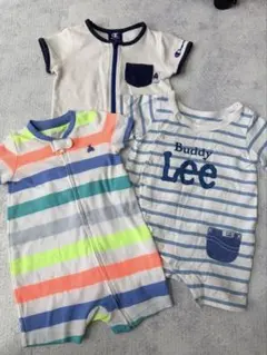 ロンパース　３枚セットのサムネイル