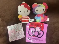 Hello Kitty 50周年 マスコット 2種セット