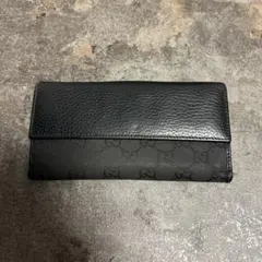 GUCCI GGパターン 長財布 ブラック