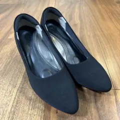 黒のパンプス 24.0cmのサムネイル
