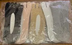 靴下　フットカバー5本指　5足セット 足袋ソックス