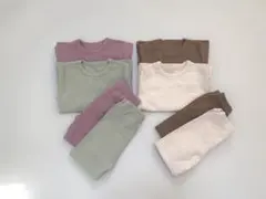新品　ルームウェア　パジャマ　セットアップ　男の子　女の子　長袖　上下セット秋冬
