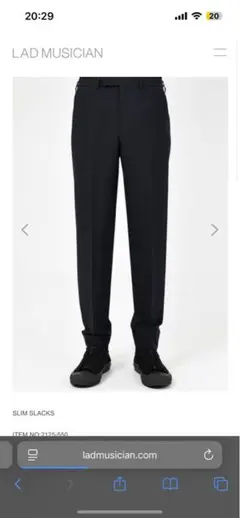 2025年最新】LAD MUSICIAN メンズ スラックスの人気アイテム - メルカリ
