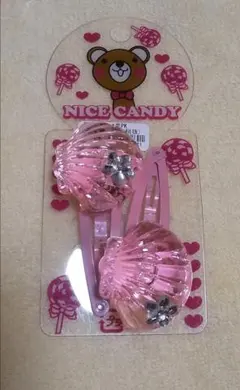 ヘアピン ぴんどめ ヘアアクセ アリエル プリンセス お姫様 新品 未使用 かい