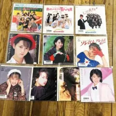おニャンコクラブ・河合その子・国生さゆり 他レコード10枚 セットのサムネイル