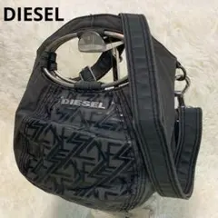 希少 DIESEL 2wayショルダーバッグ メタルハンドル y2k アーカイブ