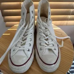 Converse All Star ホワイト ハイカットスニーカー