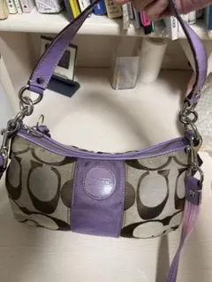 COACH コーチ シグネチャー 2WAY ワンショルダー y2k