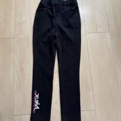 xgirl ロゴ入り 黒 長ズボン、新品のサムネイル