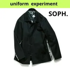 U*9様 uniform experiment コート　メンズ　ブラック　SOP