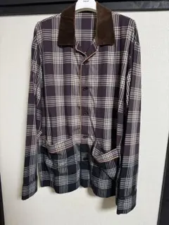 sacai 21SS パジャマ　シャツ　セットアップ　グラデーション　チェックのサムネイル