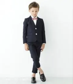 美品　SMOOTHY 130 ダークネイビー　スーツ