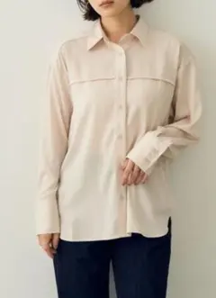 シャツ　YECCA VECCA　アイボリー