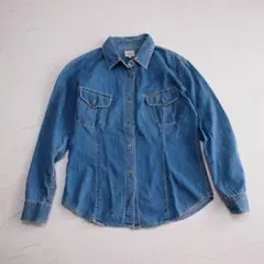 Calvin Klein デニムシャツ オーバーサイズ S 90s風 CKのサムネイル