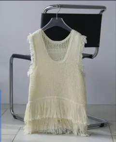 anuke アンヌーク Cut Lace Tanktop 新品未使用 - メルカリ