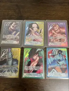 ワンピースカード蒼海の七傑リーダーパラレルセット売り