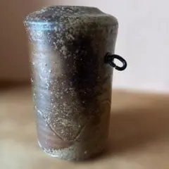 備前焼 一輪挿し 花器 吊り下げ式