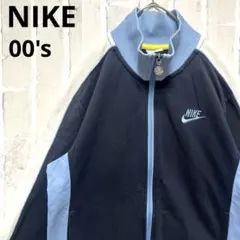 NIKE ナイキ ジャージ トラックジャケット M 刺繍ロゴ スウッシュ 00s