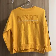 Zara Kids イエロー トレーナー 164cm ※ 11/20まで出店