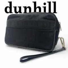 美品✨ dunhill ダンヒル セカンドバッグ クラッチバッグ ブラック 黒