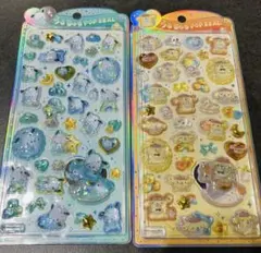 【正規品】サンリオ　うるちゅるポップシール　2枚セット