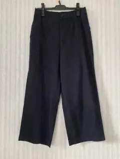 クロコダイル　麻混クロップドパンツ　Mサイズ