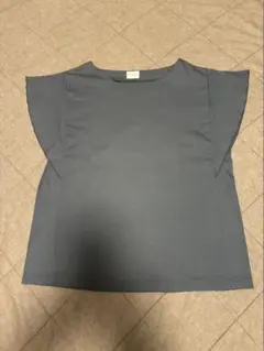 URBAN RESEARCH DOORS フリルスリーブTシャツ