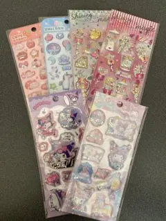 サンリオ クロミ 等　シールセット 6シート