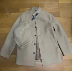 BEAMS HEART チェスターコート M ベージュ