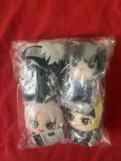 NARUTO チビちびぐるみ うずまきナルトロック・リー 日向ネジ我愛羅