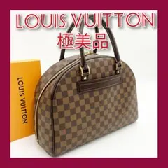 正規品 ルイヴィトン ダミエ ノリータ エベヌ ハンドバッグ トートバッグ 美品