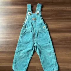ヴィンテージ　オシュコシュ　コーデュロイ　オーバーオール　2T