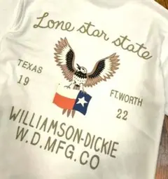 Dickies　新作 Tシャツ　割引　白　S