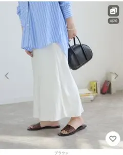 SLOBE IENA ヌオヴォニカール パイソンサンダルのサムネイル