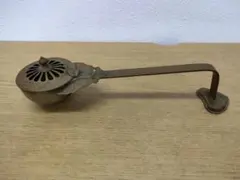 フランス アンティーク 陶器 滑車 バランサー ①昇降機 天井 ランプ