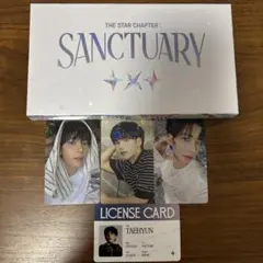 TXT カンテヒョン トレカ CDまとめ sanctuary Angel Ver