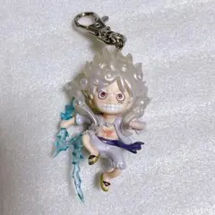 ワンピース プライズ品 フィギュアキーホルダー ルフィ ニカ ギア5