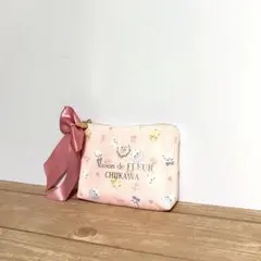 Maison de FLEUR×ちいかわ　総柄ラウンドポーチ