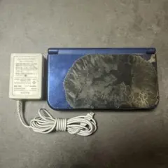 CE480★New ニンテンドー 3DS LL メタリックブルー本体 アダプタ付