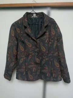 christopher & banks ペイズリー柄ジャケット XL