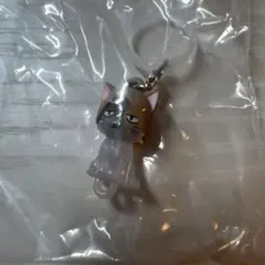 ハイキュー　つながりリングチャーム　マスコット　めじるしキーホルダー　狐爪研磨