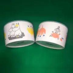 未使用　ムーミン 食品保存容器 高気密容器　2個セット