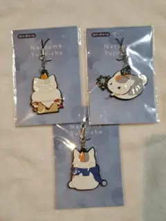 夏目友人帳 ラバーチャーム 3個セット