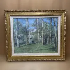 ポール セザンヌ オヴェールの眺め 25号 複製画 - メルカリ