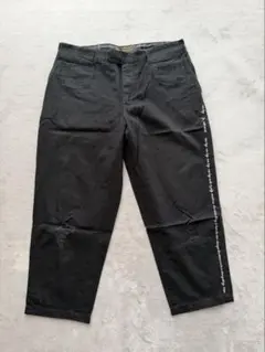新品タグ付 UNDERCOVERISM ストレッチハギパンツ 黒 サイズ5 希少 新品タグ付 UNDERCOVERISM ストレッチハギパンツ 黒 サイズ5 希少