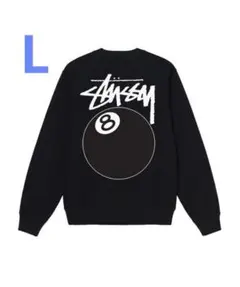 23SS Stussy 8 Ball Corp ブラック スウェット Mサイズ - メルカリ