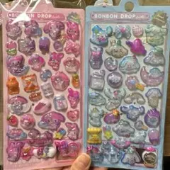 サンリオ 光るシール 2枚セット